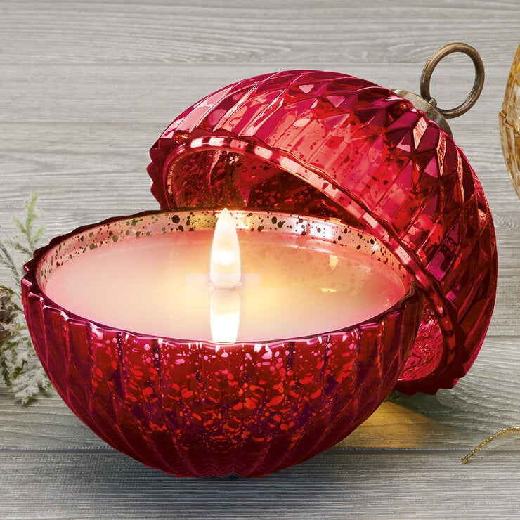 Velas de Vidrio con Luz Led, Set de 3 Piezas — Imagen 4 de 4