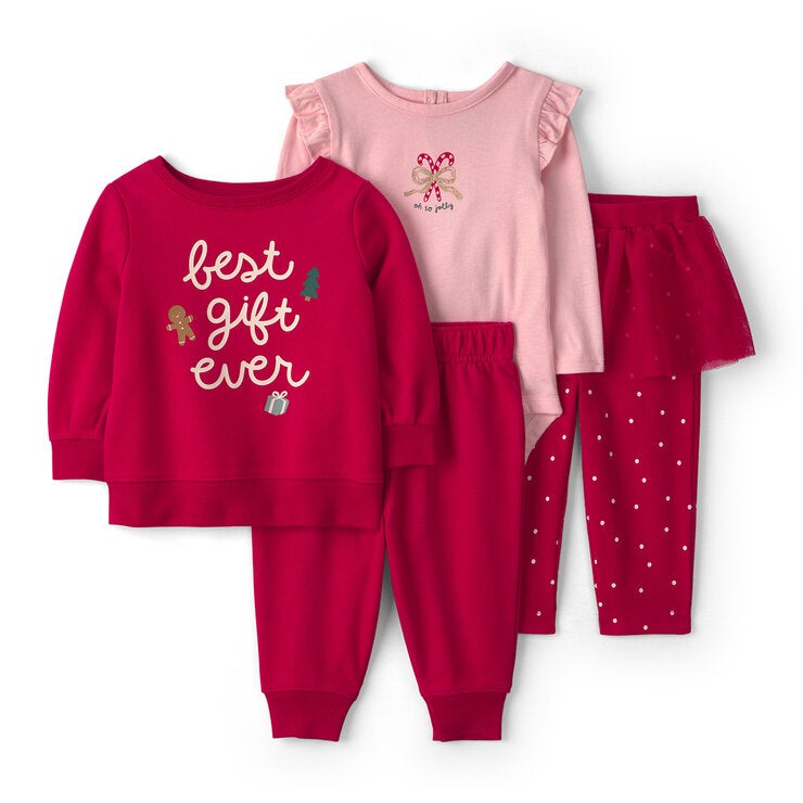 Carter's Conjunto 4 piezas para Bebés Varias Tallas y Colores — Imagen 3 de 3