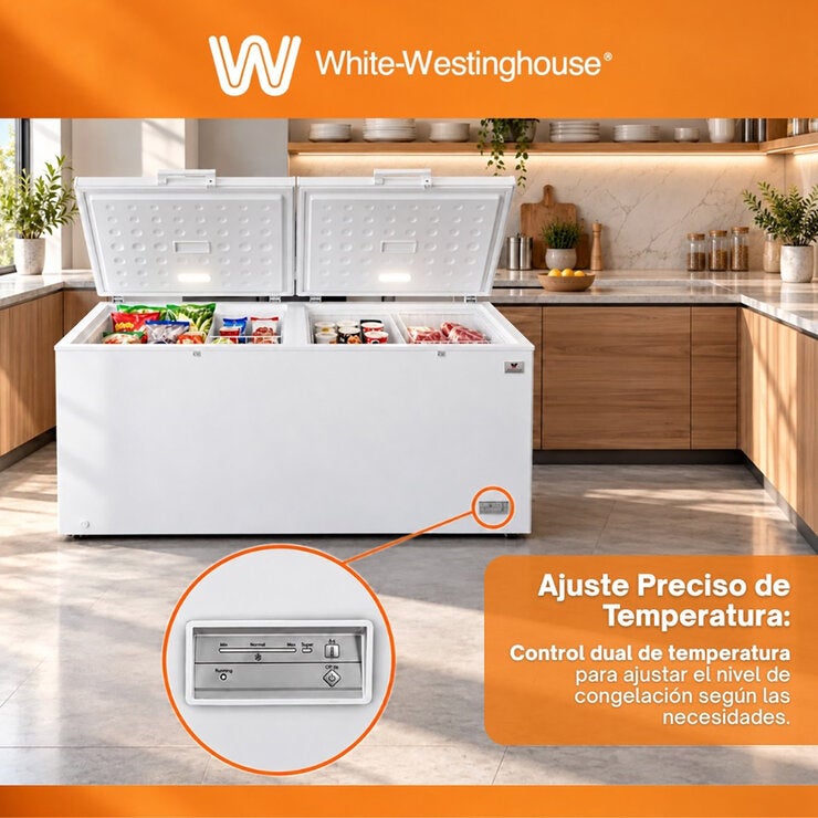 White-Westinghouse Congelador Horizontal 25' — Imagen 2 de 4