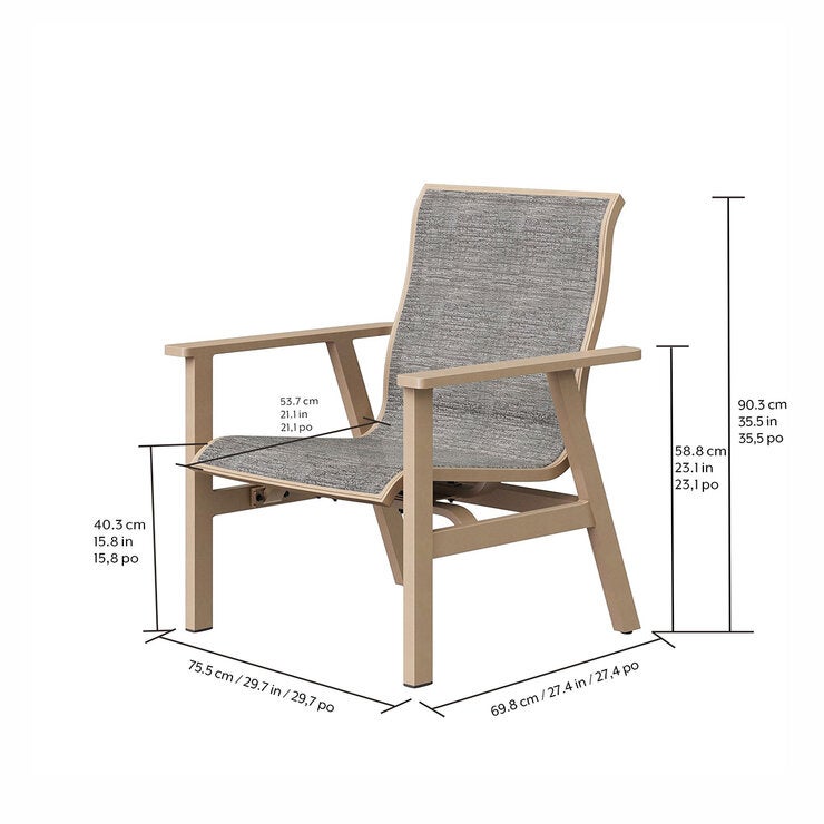 Agio, Amira Sala para Exterior con Fogatero de 5 piezas — Imagen 3 de 4