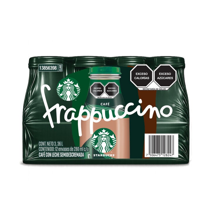 Starbucks Café Frappuccino 12 pzas de 280 ml — Imagen 1 de 4