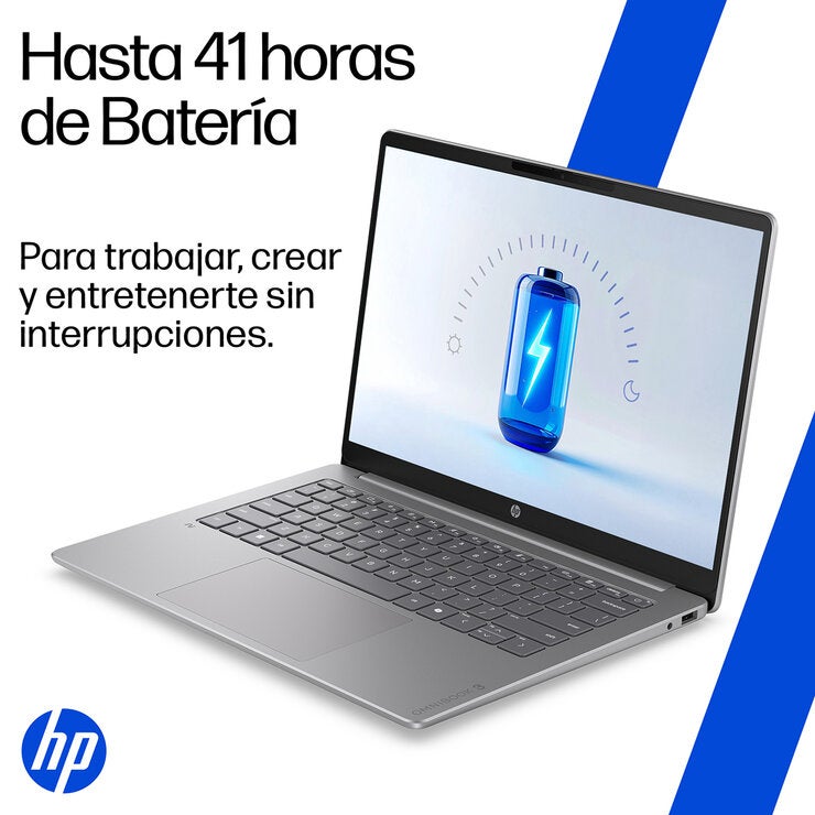 HP OmniBook 3 AI 14-hz0051la Laptop 14" 2K OLED Snapdragon X1 16GB 512GB SSD — Imagen 3 de 4
