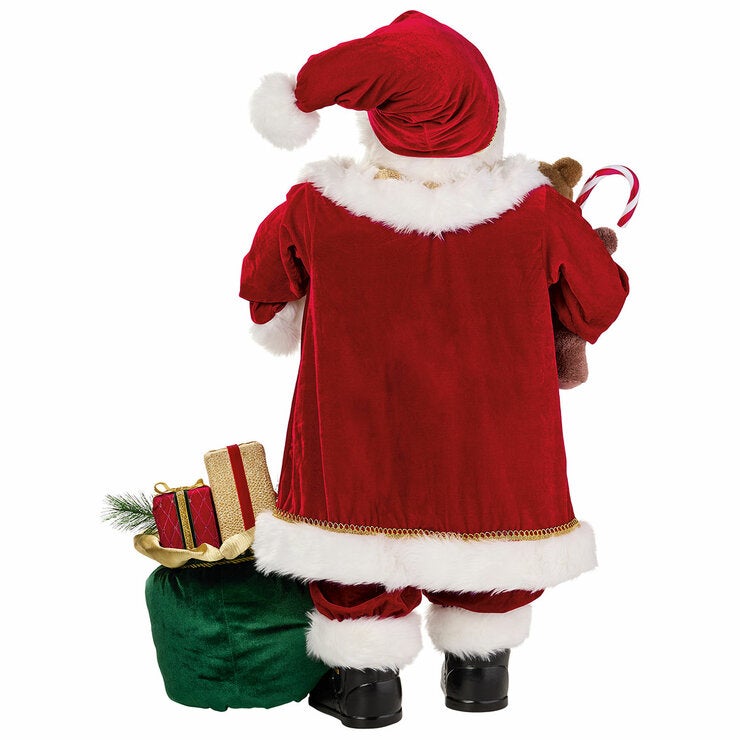 Figura de Santa con Oso, 91.5 cm — Imagen 3 de 3
