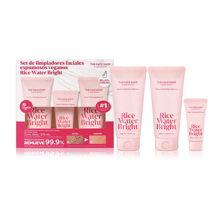 The Face Shop Limpiadores Faciales de Arroz — Imagen 1 de 3