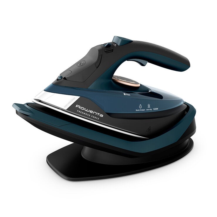Rowenta, Plancha de Vapor Inalámbrica Freemove Force con Suela de Acero Inoxidable — Imagen 1 de 4