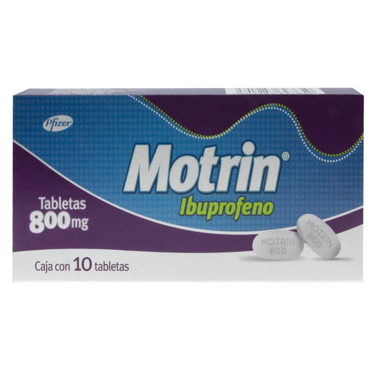 Motrin 800 mg Oral 10 tabletas