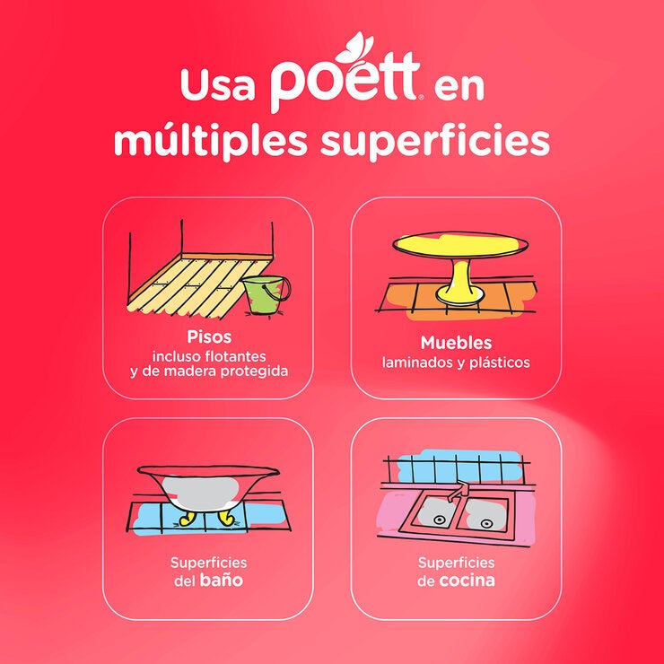 Poett Sandía Limpiador Multiusos 9 l — Imagen 2 de 4