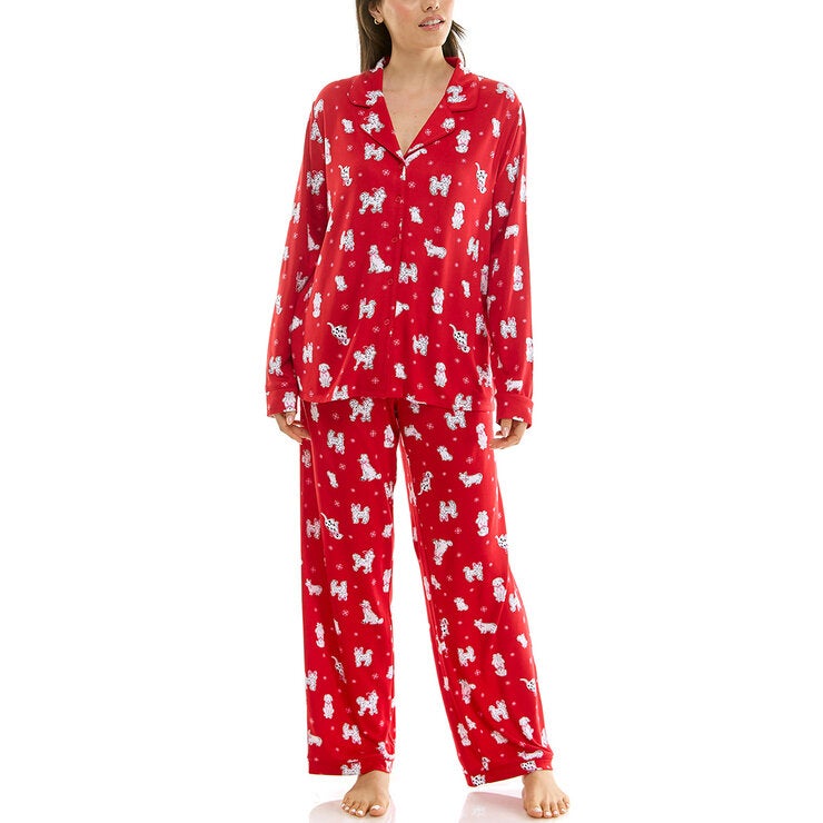 Jaclyn NY Pijama para Dama Set de 3 Piezas Varias Tallas y Colores — Imagen 2 de 3