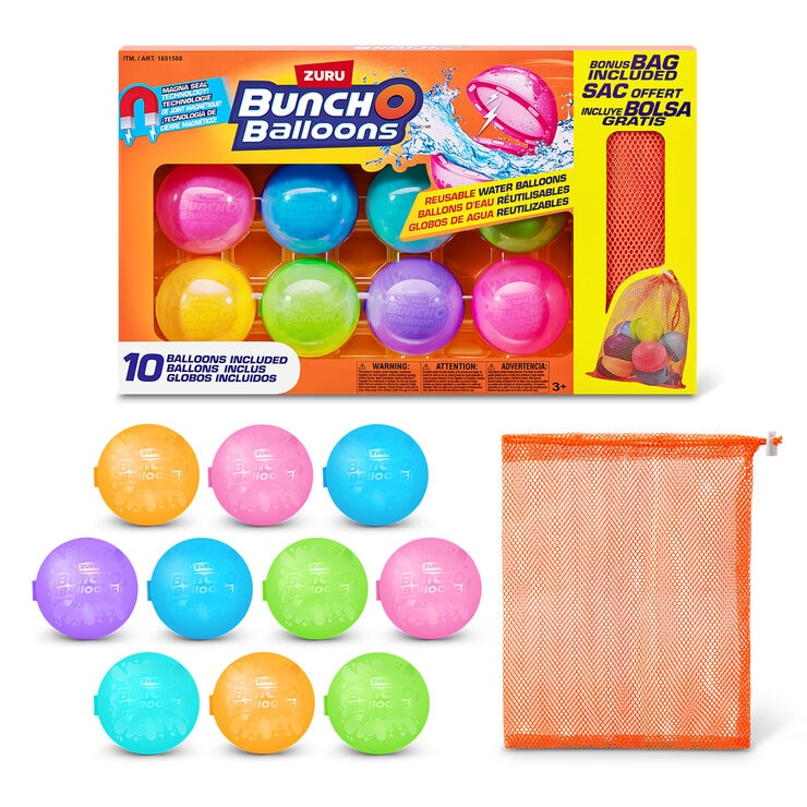 Zuru Globos de Agua Reutilizables, 10 Pzas.