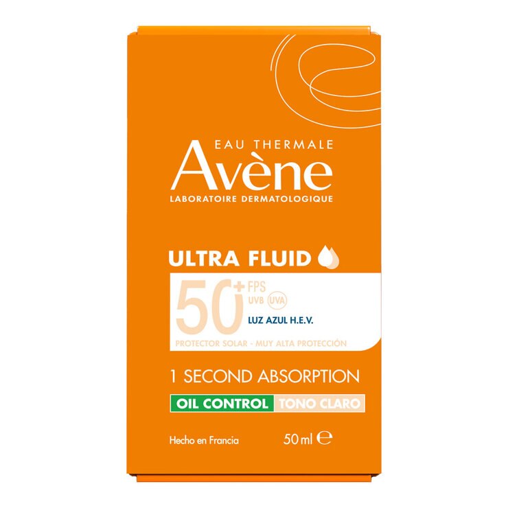 Avène Protector Solar Ultra Fluid Tono Claro Oil Control 50 ml
