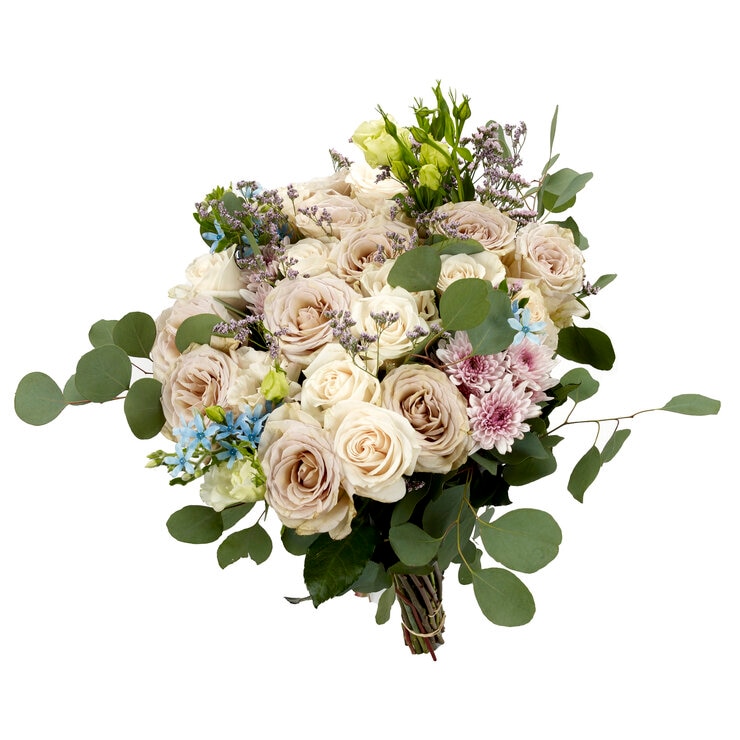 PREVENTA Chiltepec, Bouquet de Flores con Florero para Día de las Madres — Imagen 1 de 4