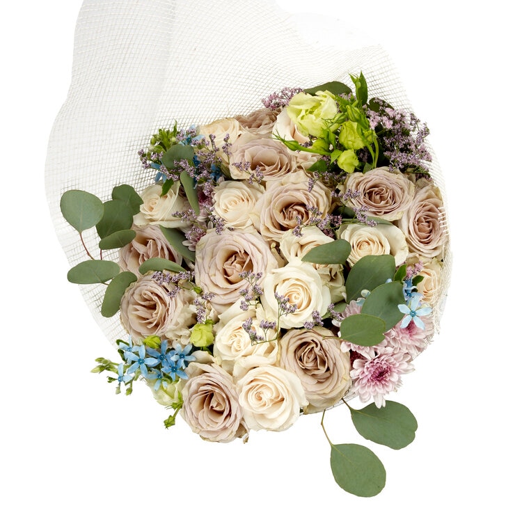 PREVENTA Chiltepec, Bouquet de Flores con Florero para Día de las Madres — Imagen 4 de 4