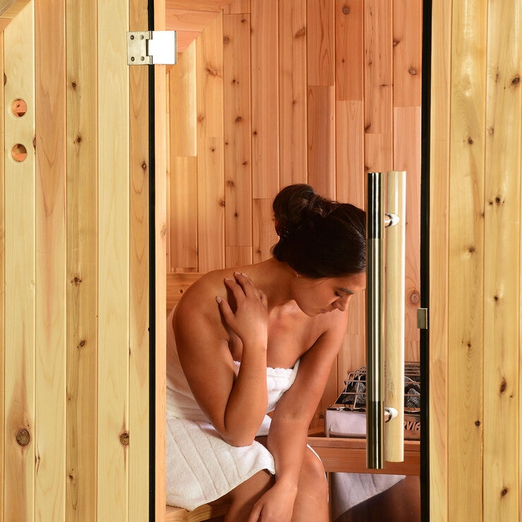 Sauna con Diseño de Barril Almost Heaven Morgan, 4 Personas — Imagen 2 de 4