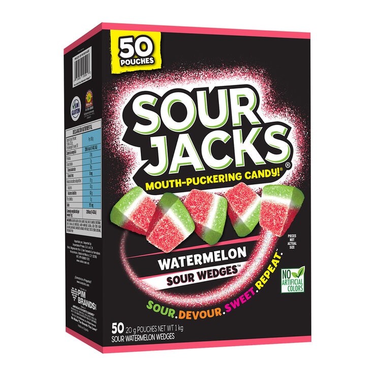 Sour Jacks Gomitas Ácidas Sabor Sandía 50/20 g — Imagen 2 de 2