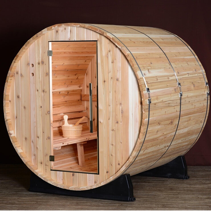 Sauna con Diseño de Barril Almost Heaven Morgan, 4 Personas — Imagen 3 de 4