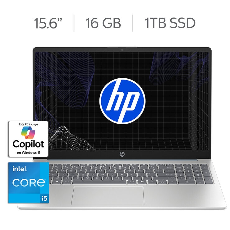 HP 15-fd0263la Laptop 15.6" Full HD Intel Core i5 16GB 1TB SSD — Imagen 1 de 4