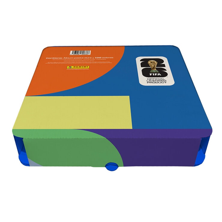 Panini Álbum, FIFA™ World Cup 2026, Pasta Dura +100 sobres +1 Pasaporte+16 Estampas con Imágenes de las 16 sedes de la Copa del Mundo — Imagen 4 de 4