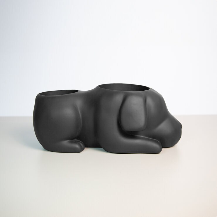 Estudio Floga, Molcas Maceta de Perro Negro — Imagen 3 de 4