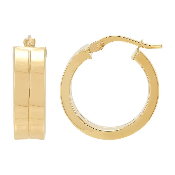 Aretes, Arracadas, Oro Amarillo 14K — Imagen 4 de 4
