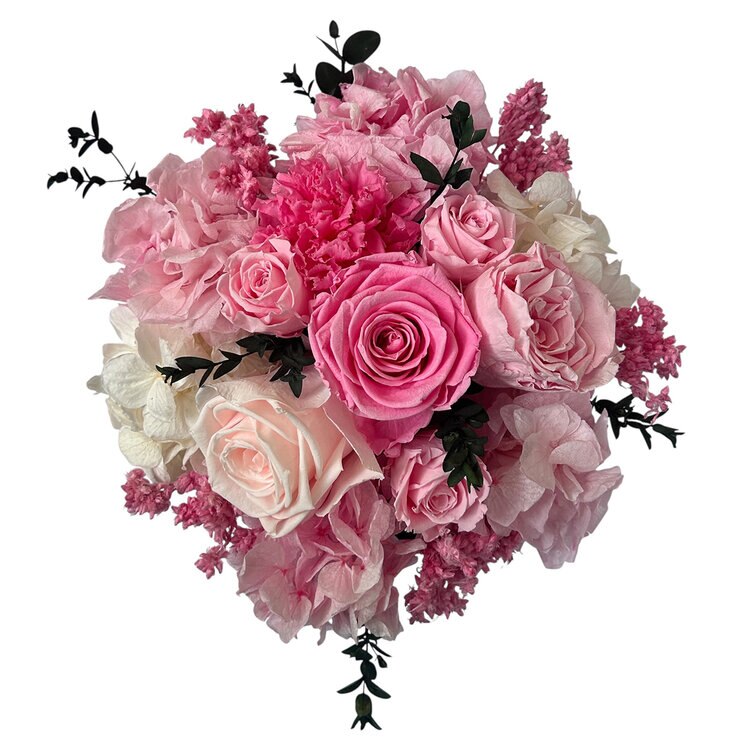 Alive, Bouquet Mix Rosa, Caja Negra, Duración 6 Meses. — Imagen 2 de 4