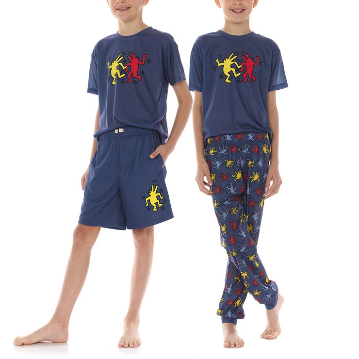Keith Haring Pijama 3 Piezas para Niños y Niñas Varias Tallas y Colores — Imagen 1 de 2