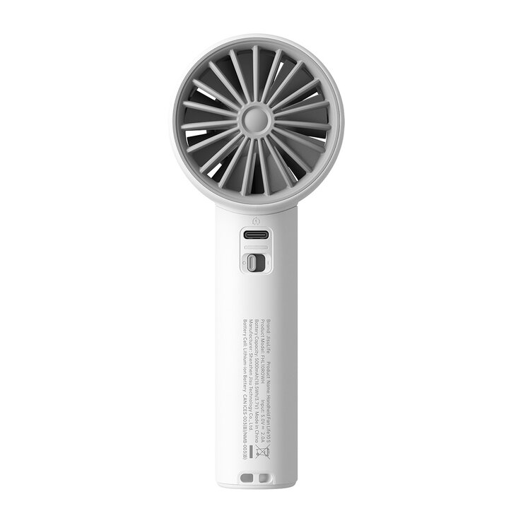 Jisulife Ventilador Portátil 5 Velocidades — Imagen 1 de 4