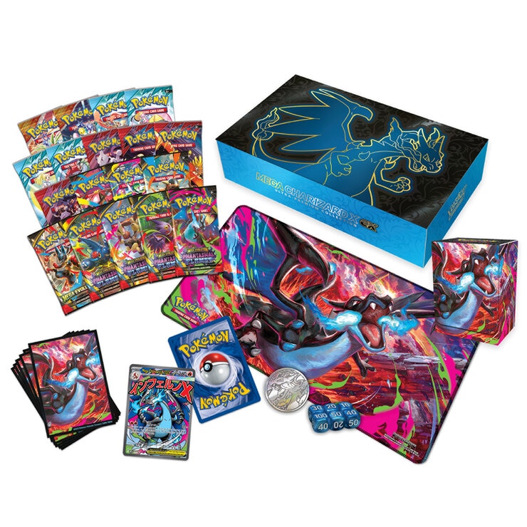 Pokémon Juego de Cartas: Mega Charizard X ex Ultra-Premium Collection — Imagen 1 de 4