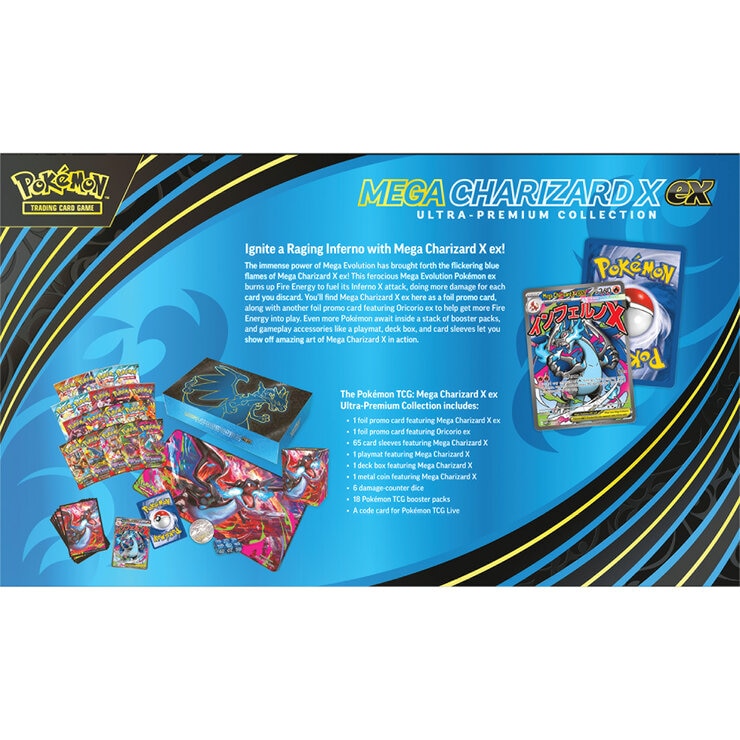 Pokémon Juego de Cartas: Mega Charizard X ex Ultra-Premium Collection — Imagen 2 de 4
