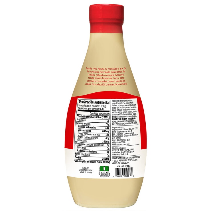 Kewpie Mayonesa 680 g — Imagen 2 de 2