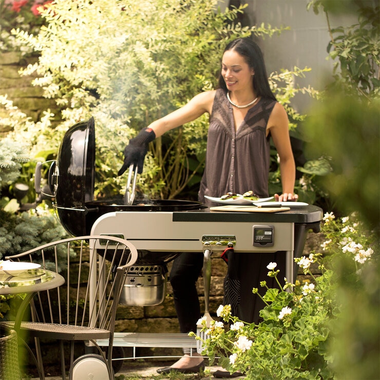 Weber, Performer Deluxe 22" Asador de Carbón — Imagen 4 de 4