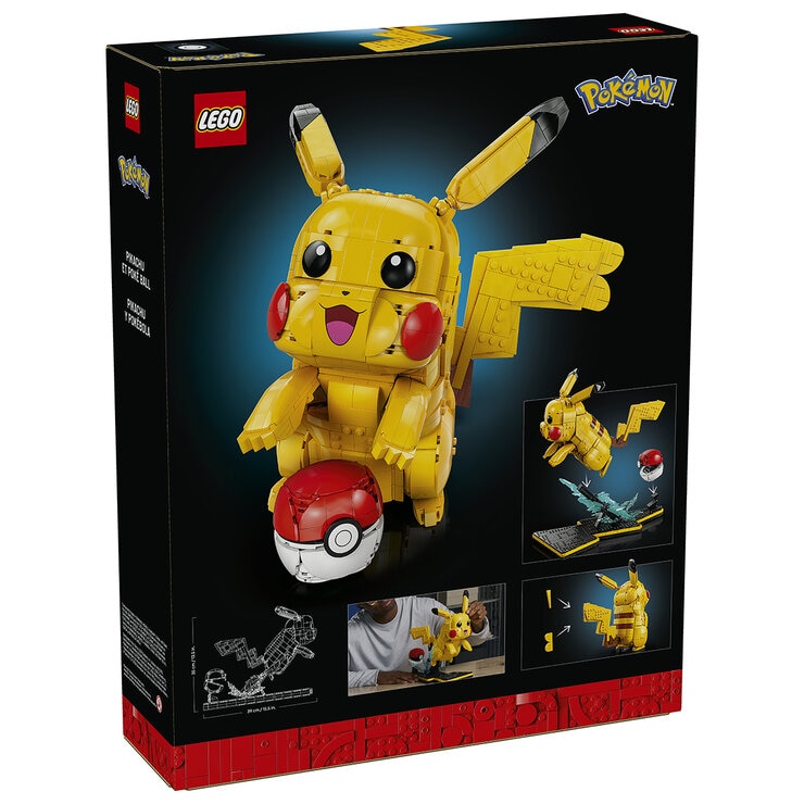 LEGO Pokémon, Pikachu y Poké Ball — Imagen 3 de 4