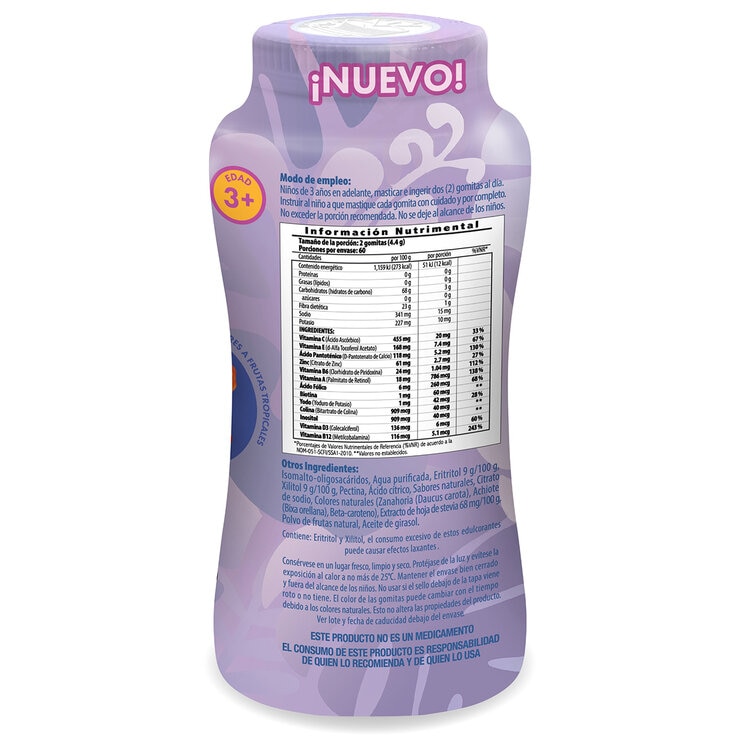 Stitch Kids Multivitaminas 120 Gomitas — Imagen 3 de 3