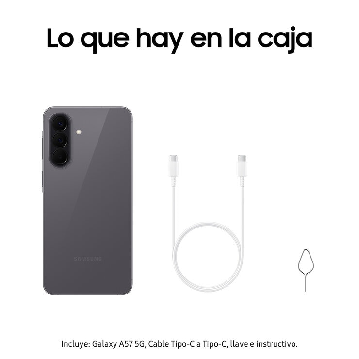 Samsung Galaxy A57 256GB Negro — Imagen 2 de 4