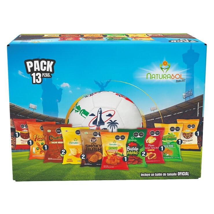 Naturasol Surtido de Botanas + Balón 616 g — Imagen 3 de 4
