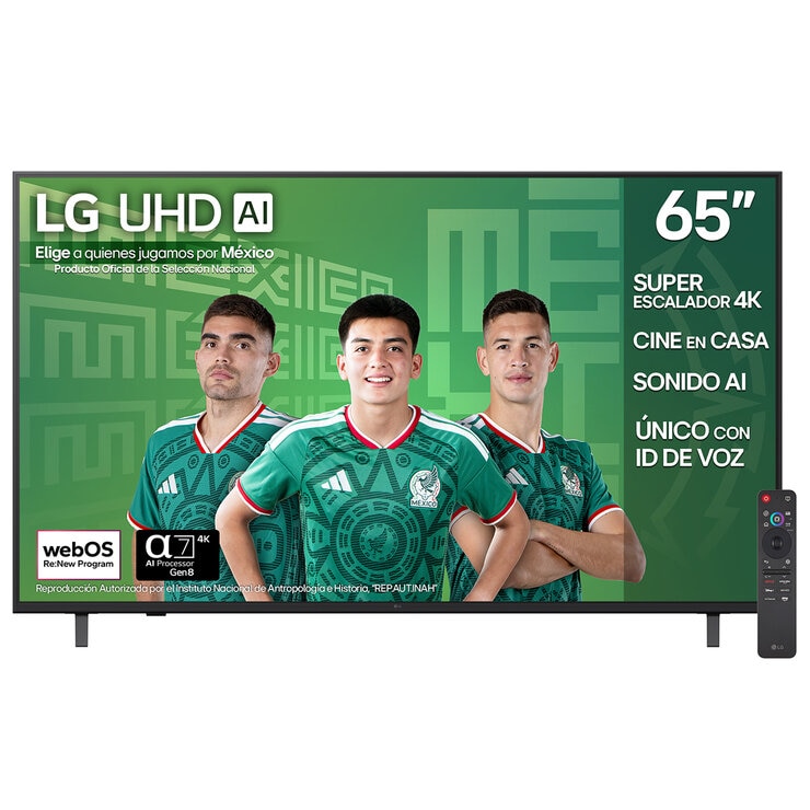 LG Pantalla 65" UHD 4K Smart TV + Barra de sonido — Imagen 3 de 4
