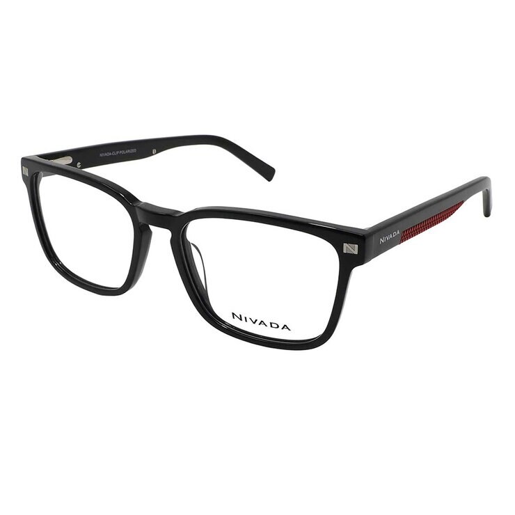 Nivada CNV.X452D.0BLK.57 Armazón Oftálmico + Clip Solar Polarizado — Imagen 3 de 4
