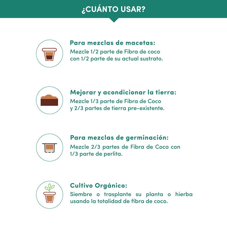 Ekologi, Fibra de Coco 2 piezas de 900g — Imagen 2 de 4