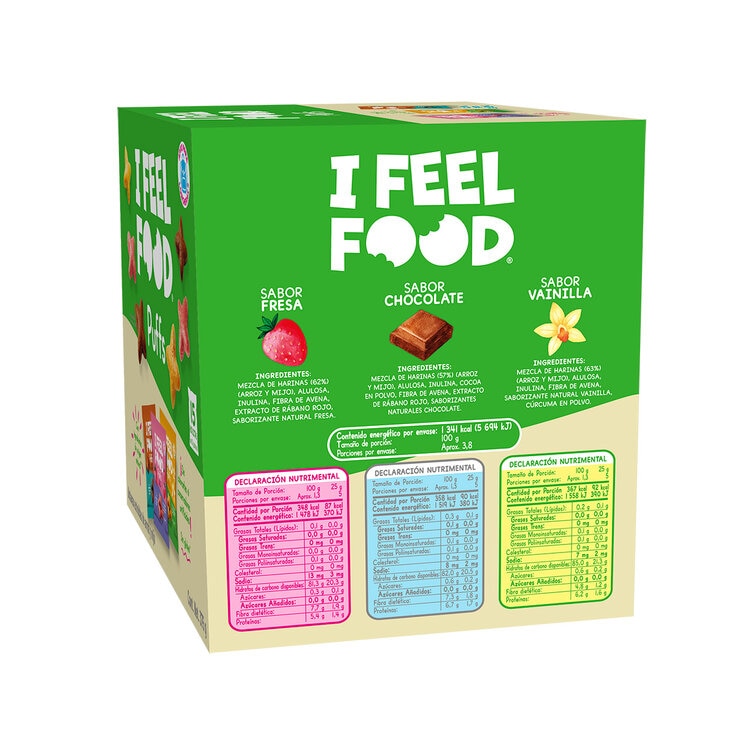 I Feel Food Puffs Botanas de Arroz y Mijo 15/25 g — Imagen 4 de 4