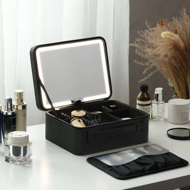 Sheffield Remi, Cosmetiquera con Espejo con Luz — Imagen 2 de 4