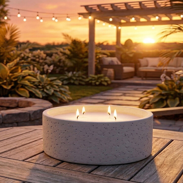 Essenza, Velas de Citronela para Exteriores 2 Piezas — Imagen 2 de 4