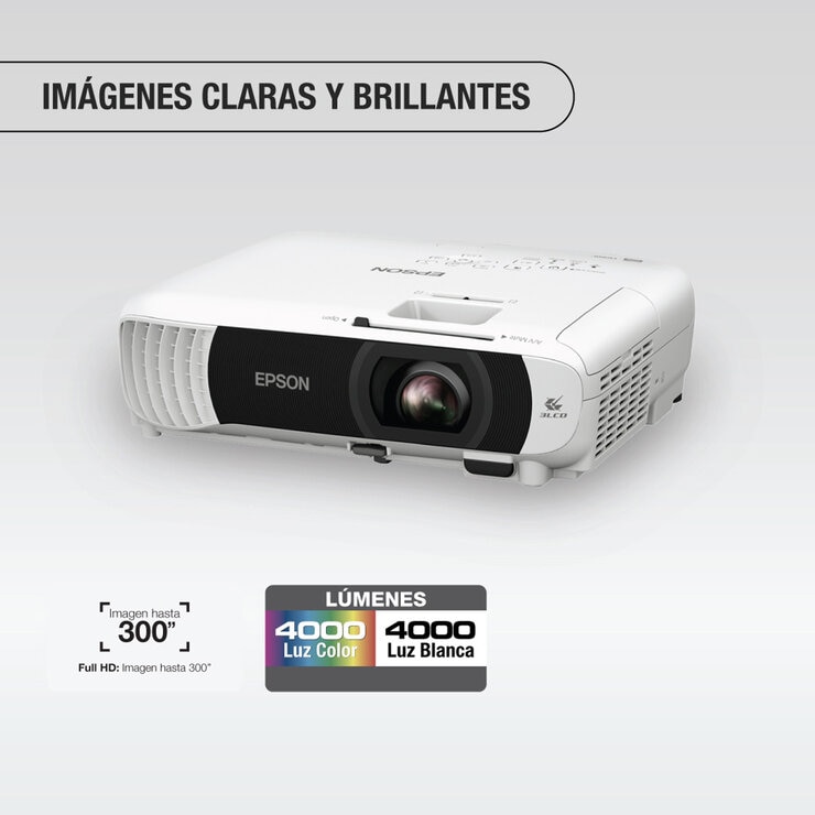 Epson Proyector Portátil Powerlite W55 — Imagen 4 de 4