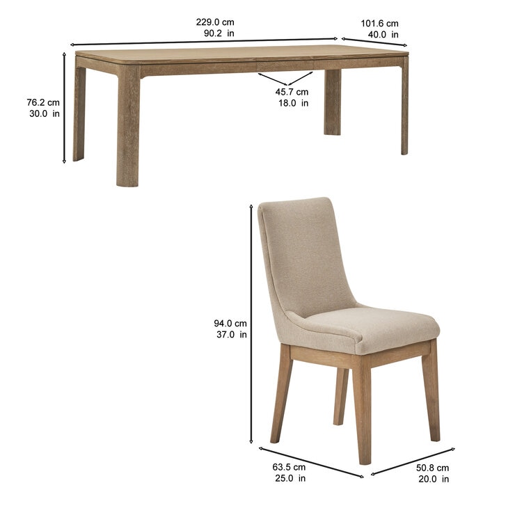 Northridge Home, Juego de Comedor de 9 piezas — Imagen 4 de 4