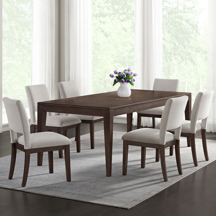 Henredon, Morris Falls, Juego de Comedor 7 piezas