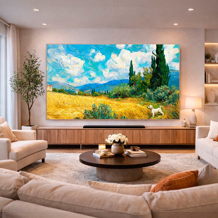 TCL Pantalla 75" QLED 4K NXTVISION Google TV — Imagen 3 de 4