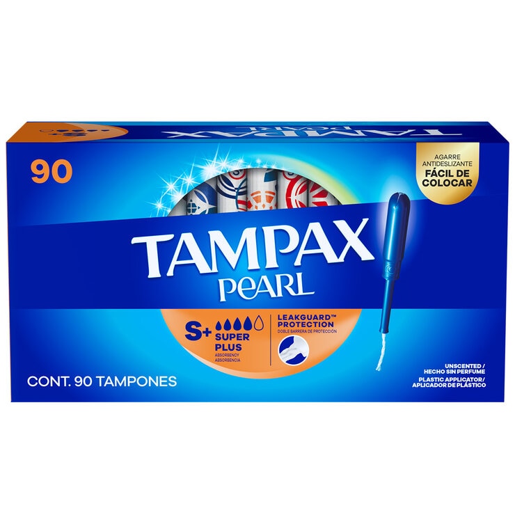 Tampax Pearl Tampones Femeninos 90 pzas