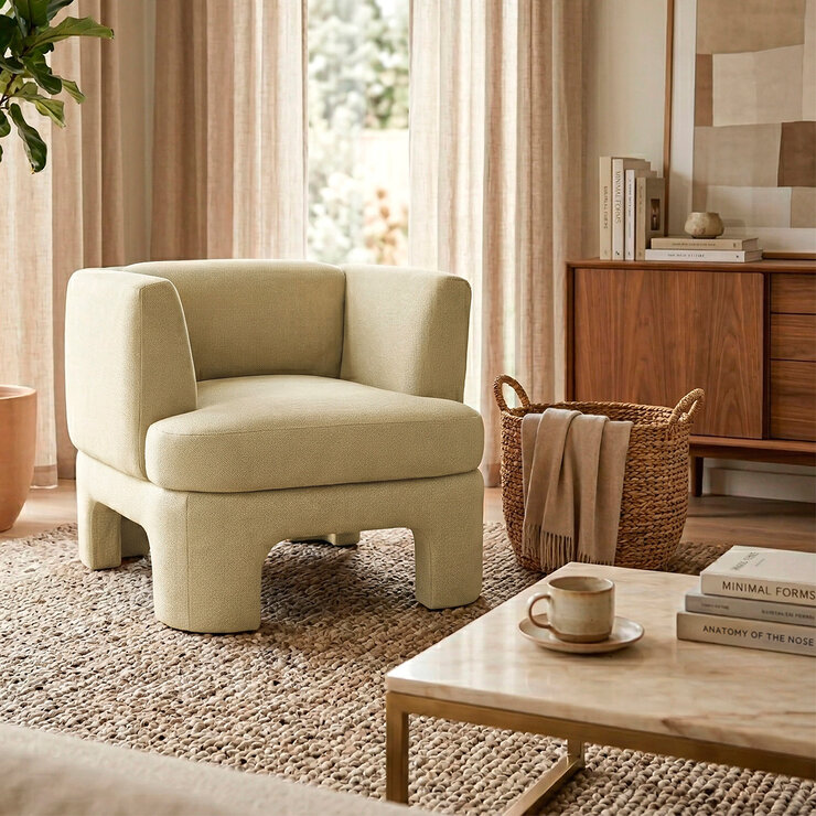Muebles Liz, Pinal, Sillón de Tela