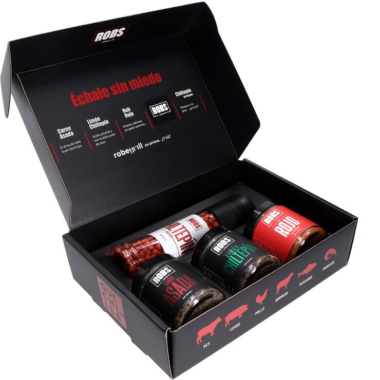 Robs by Robegrill Kit de Sazonadores + Chiltepín Entero 4 pack — Imagen 2 de 4
