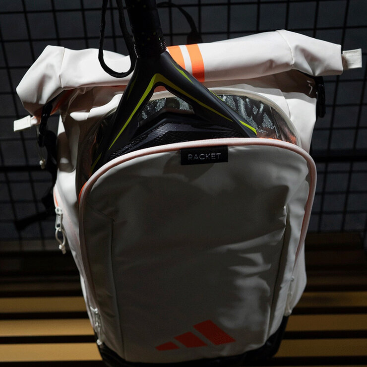 Adidas Mochila Multigame Blanca para Padel — Imagen 3 de 4