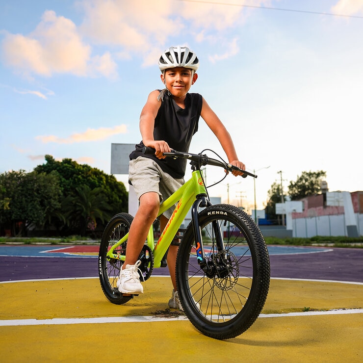 Bicicleta de Montaña R20 Alubike Siera Verde Lima — Imagen 3 de 4
