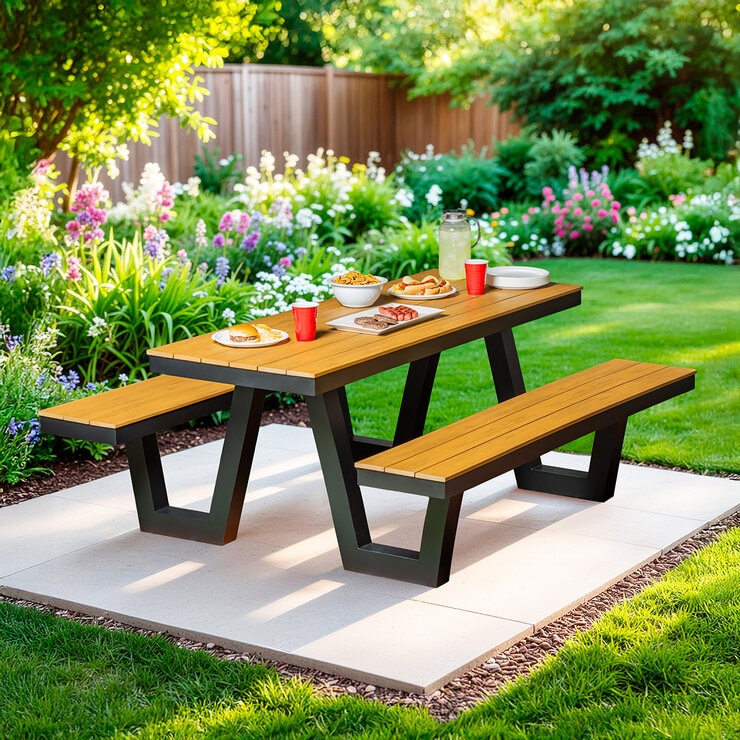 Evergreen, Mesa de Picnic Moderna — Imagen 4 de 4